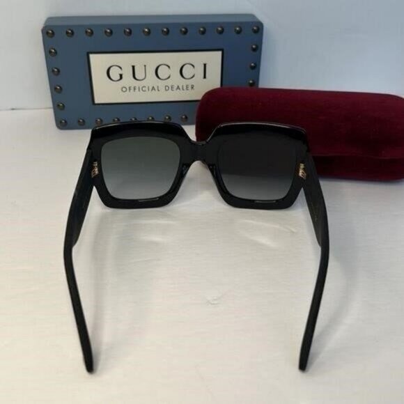 New - Authentic Gucci sunglasses Urban GG0102S 001 - Picture 6 of 9